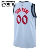 Camiseta Niños Washington Wizards Personalizadas 2024-25 Nike City Edition Azul Swingman